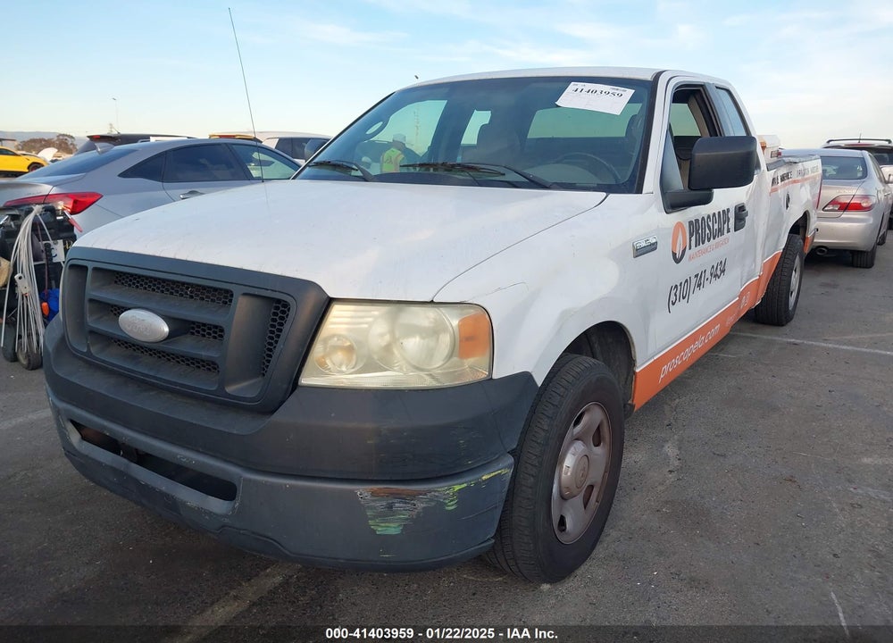 2008 FORD F-150 XL/XLT VIN: 1FTVX12558KE99202