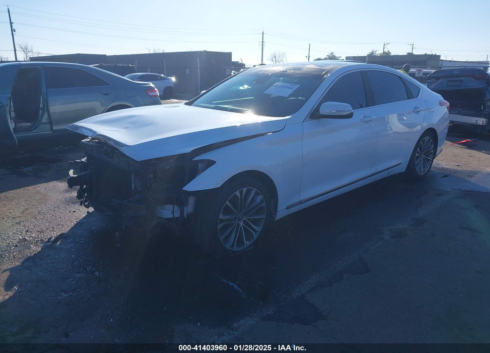 2016 HYUNDAI GENESIS VIN: KMHGN4JE5GU112812