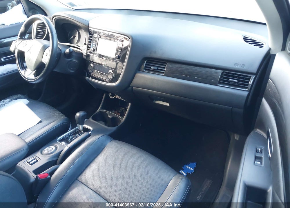 2016 MITSUBISHI OUTLANDER VIN: JA4AZ3A39GZ016895