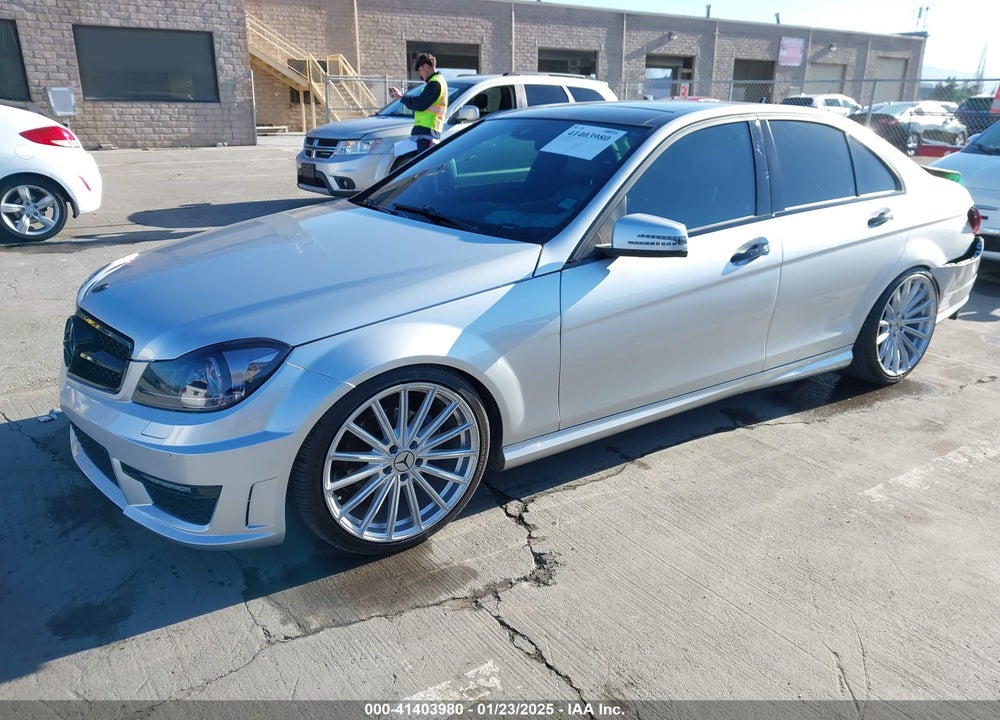 2014 MERCEDES-BENZ C 250 VIN: WDDGF4HB7EA954407
