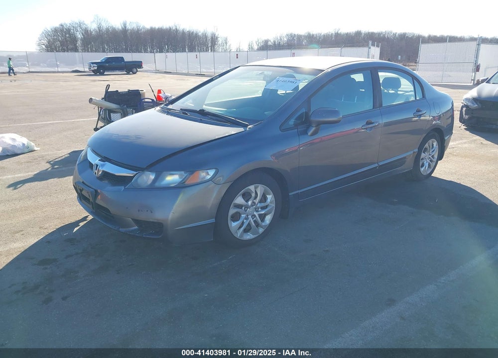 2009 HONDA CIVIC LX VIN: 19XFA16509E035688