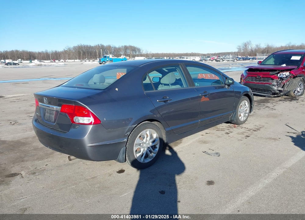 2009 HONDA CIVIC LX VIN: 19XFA16509E035688