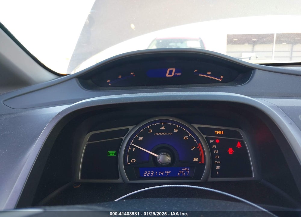 2009 HONDA CIVIC LX VIN: 19XFA16509E035688