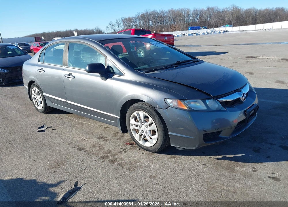 2009 HONDA CIVIC LX VIN: 19XFA16509E035688