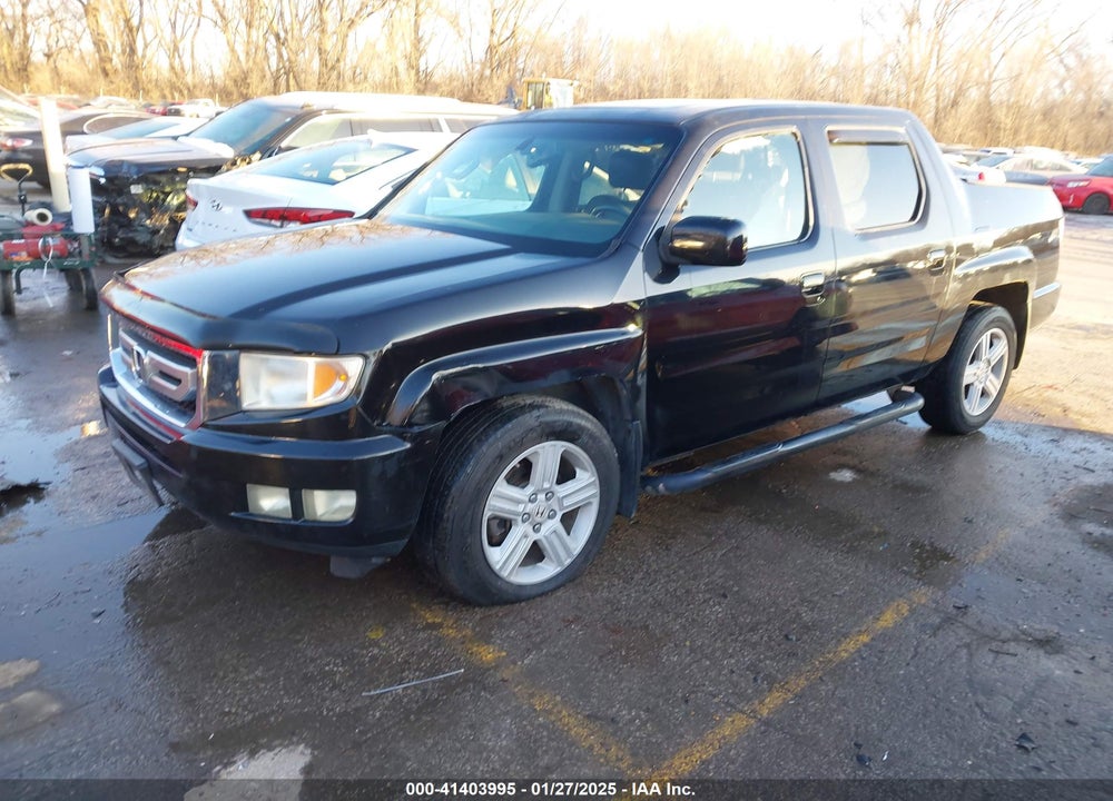 2009 HONDA RIDGELINE RTL VIN: 5FPYK16569B099998