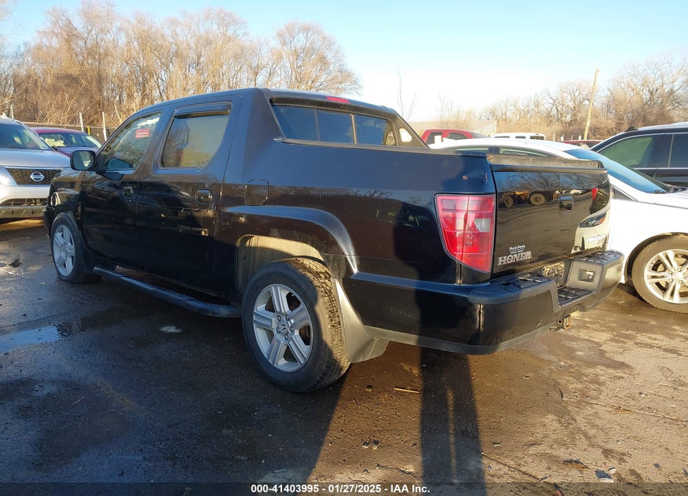2009 HONDA RIDGELINE RTL VIN: 5FPYK16569B099998