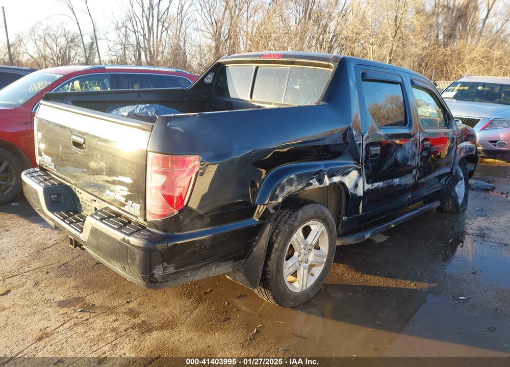 2009 HONDA RIDGELINE RTL VIN: 5FPYK16569B099998