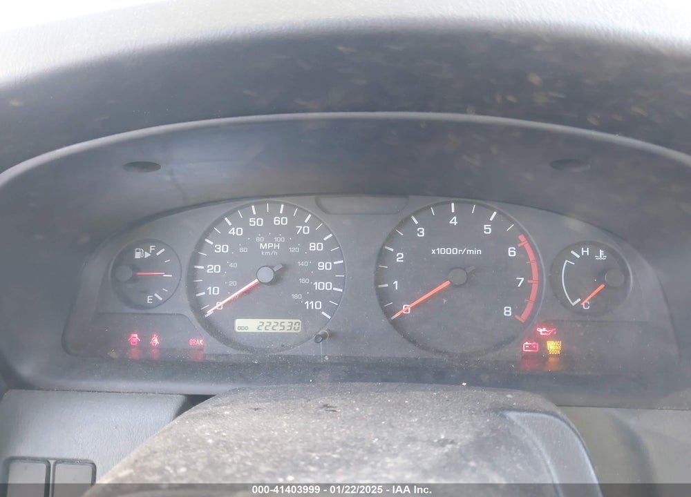 2001 NISSAN FRONTIER XE VIN: 1N6DD26S81C359894