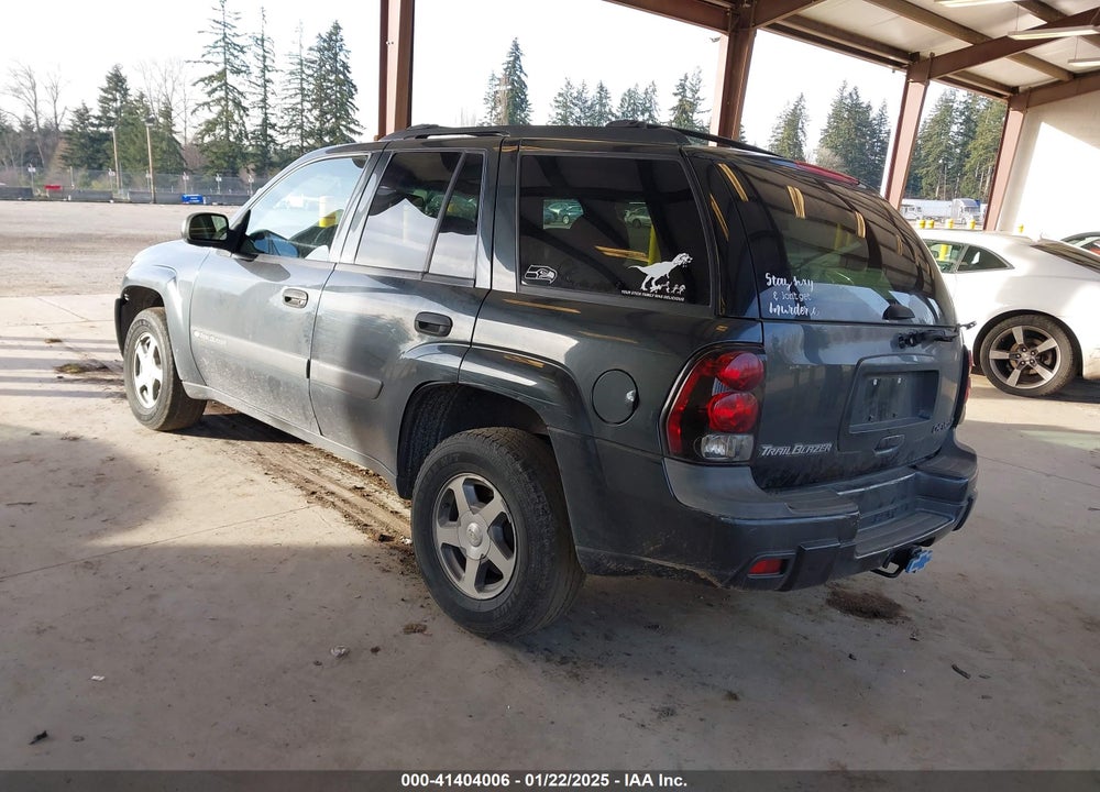 2004 CHEVROLET TRAILBLAZER LS VIN: 1GNDT13S742265169