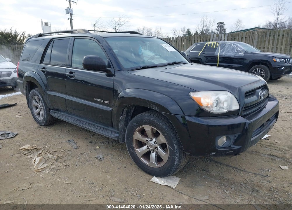 2006 TOYOTA 4RUNNER LIMITED V6 VIN: JTEBU17R060081464