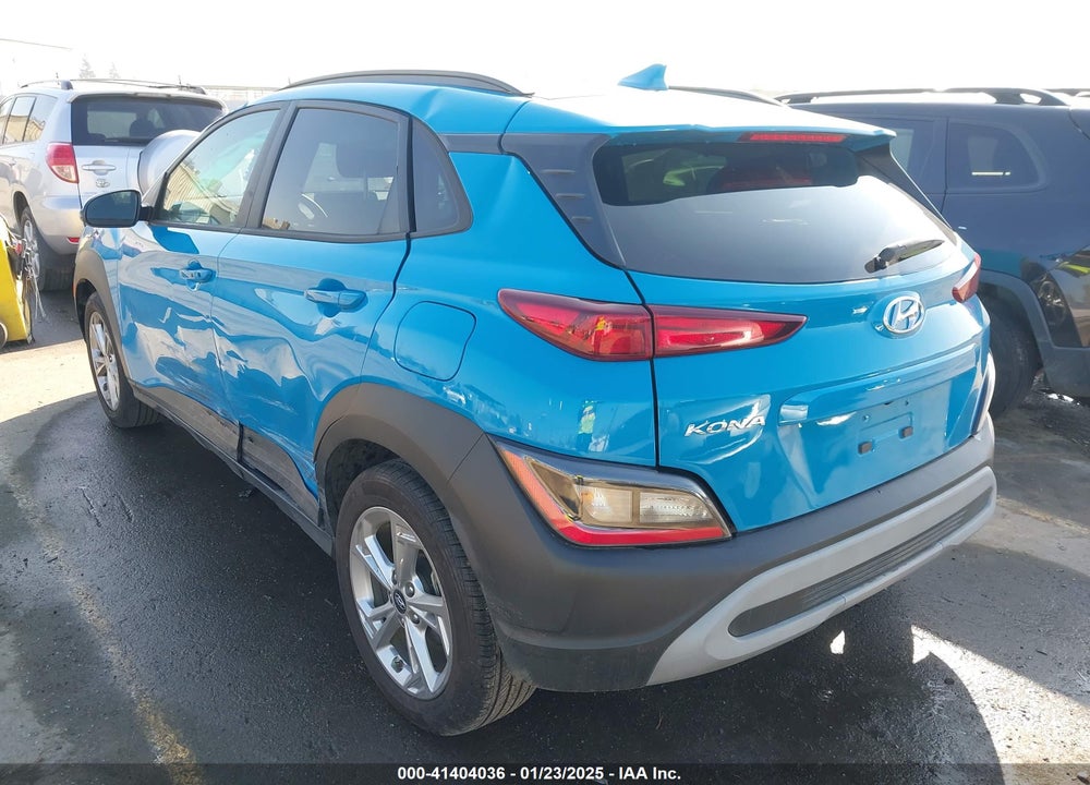 2022 HYUNDAI KONA SEL VIN: KM8K62AB5NU766336