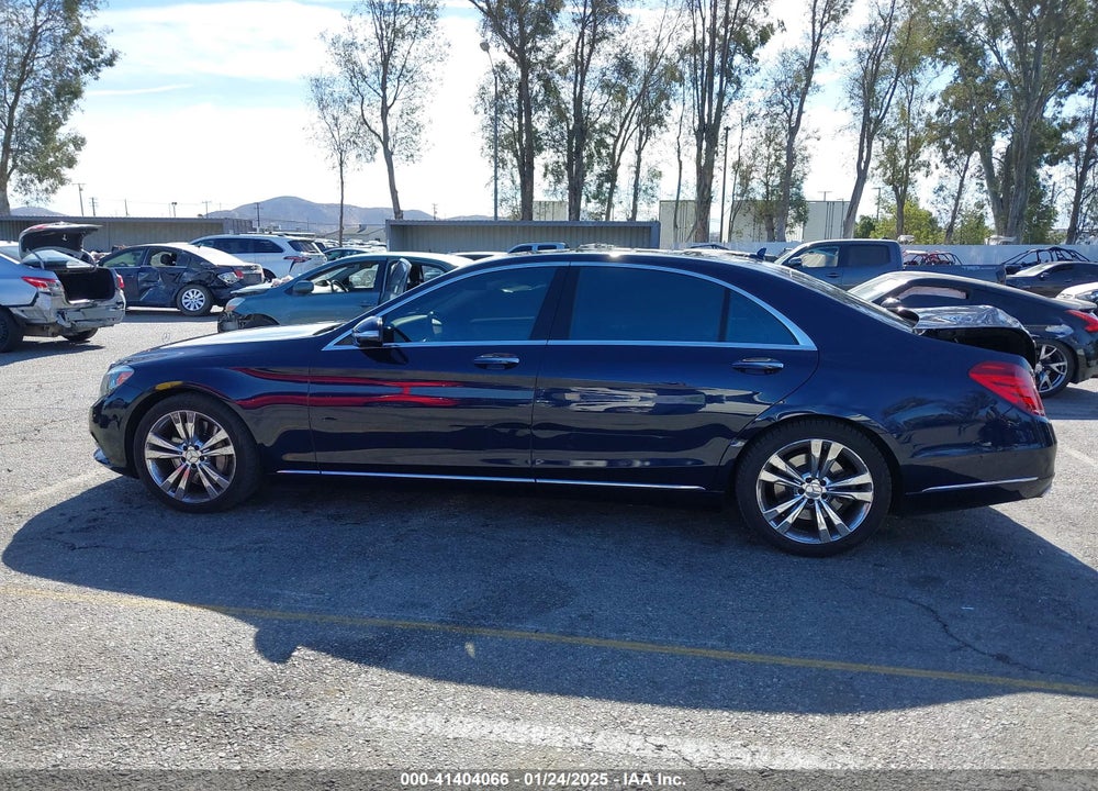 2015 MERCEDES-BENZ S 550 VIN: WDDUG8CB9FA157401