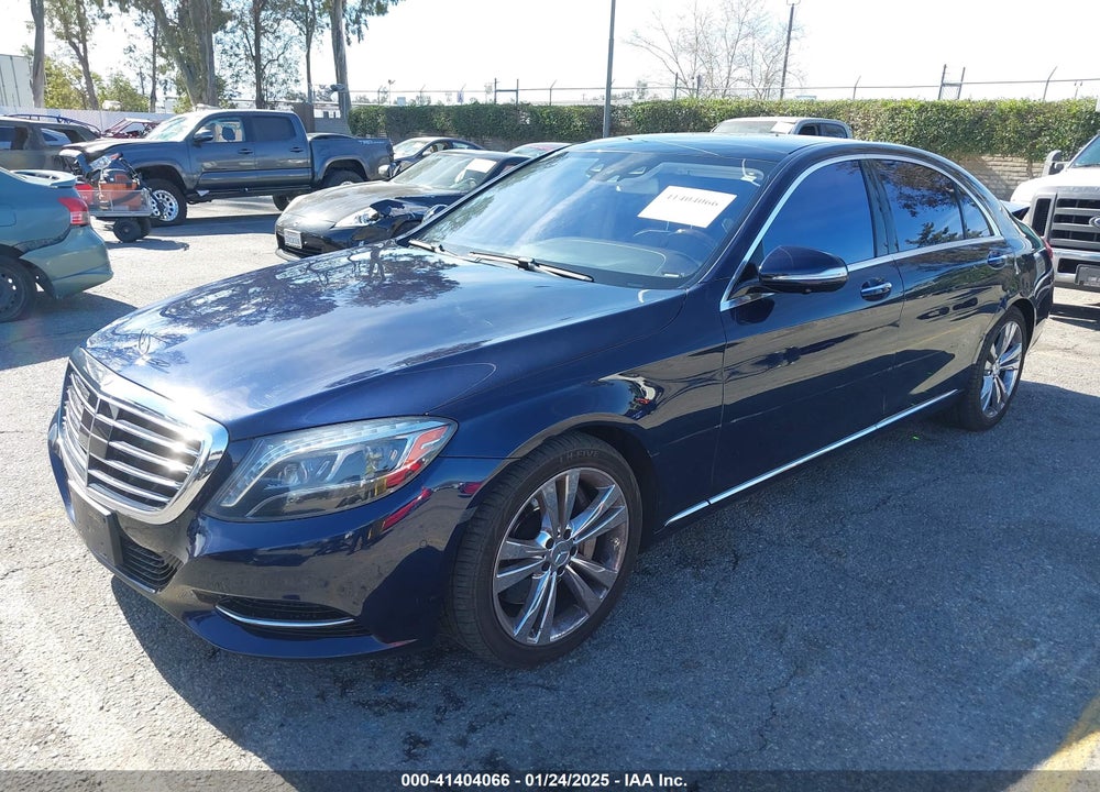 2015 MERCEDES-BENZ S 550 VIN: WDDUG8CB9FA157401
