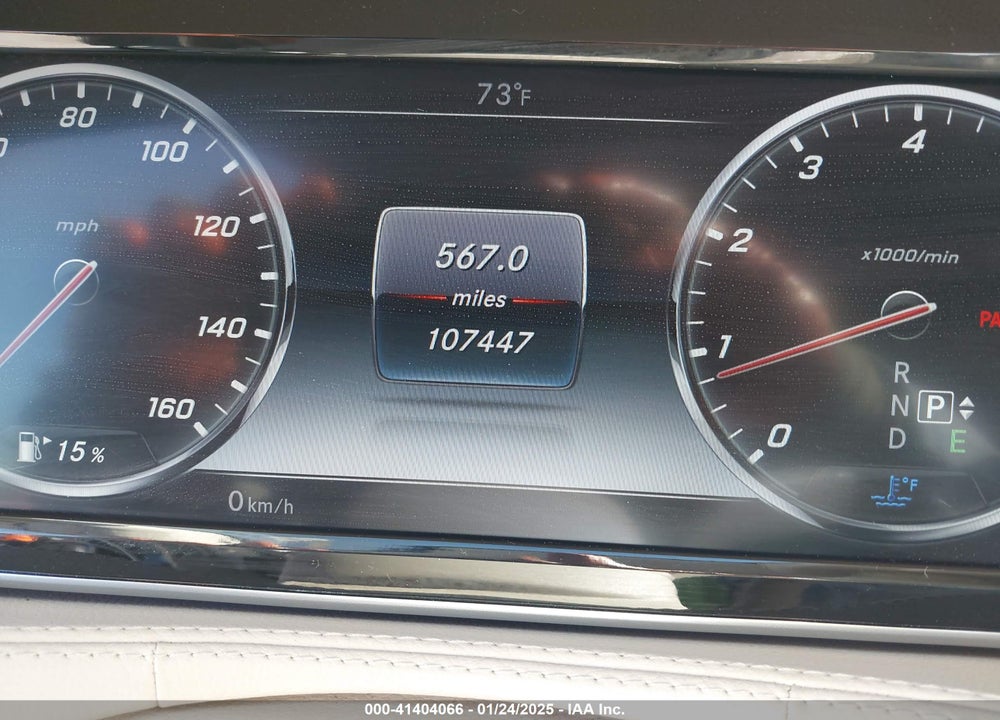 2015 MERCEDES-BENZ S 550 VIN: WDDUG8CB9FA157401