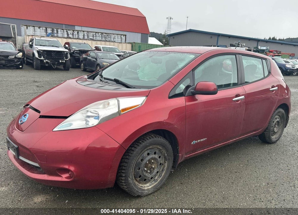 2013 NISSAN LEAF SV VIN: 1N4AZ0CP3DC405296