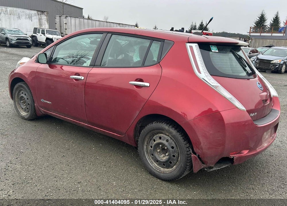 2013 NISSAN LEAF SV VIN: 1N4AZ0CP3DC405296