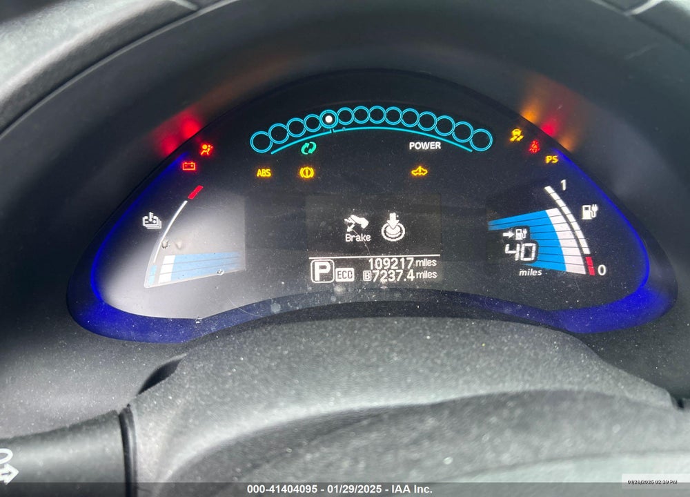 2013 NISSAN LEAF SV VIN: 1N4AZ0CP3DC405296