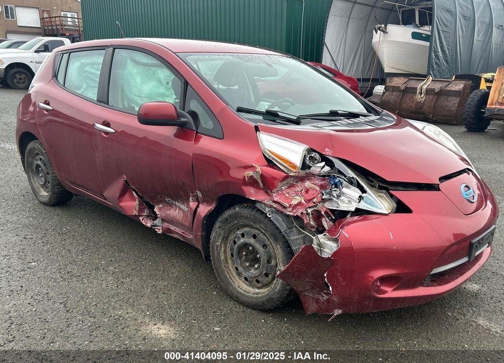 2013 NISSAN LEAF SV VIN: 1N4AZ0CP3DC405296