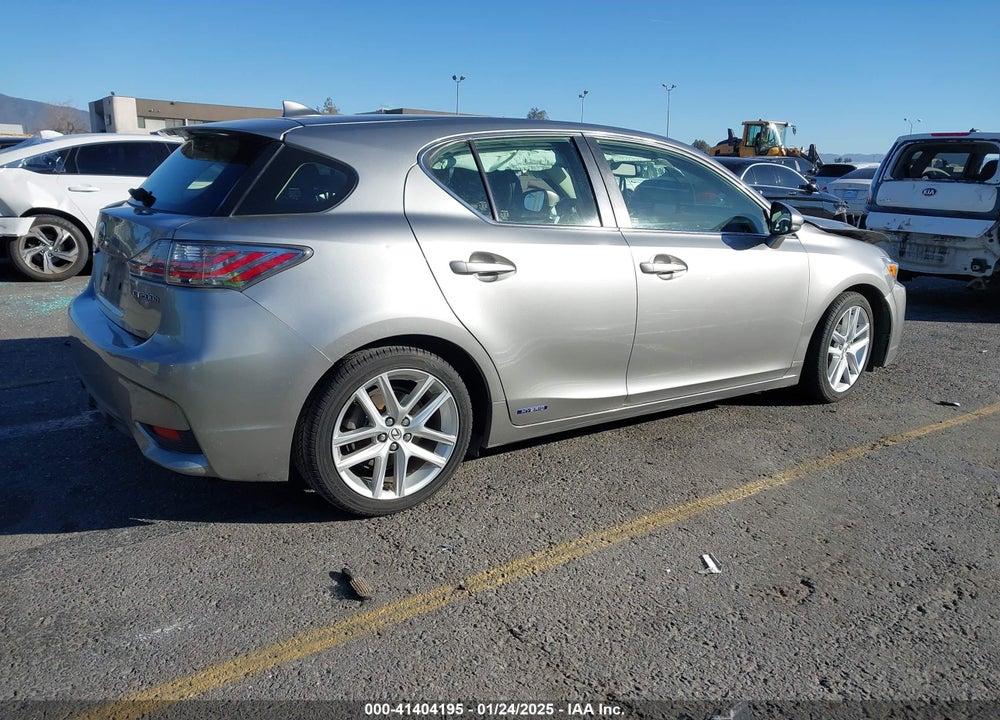 2017 LEXUS CT 200H VIN: JTHKD5BH8H2289141