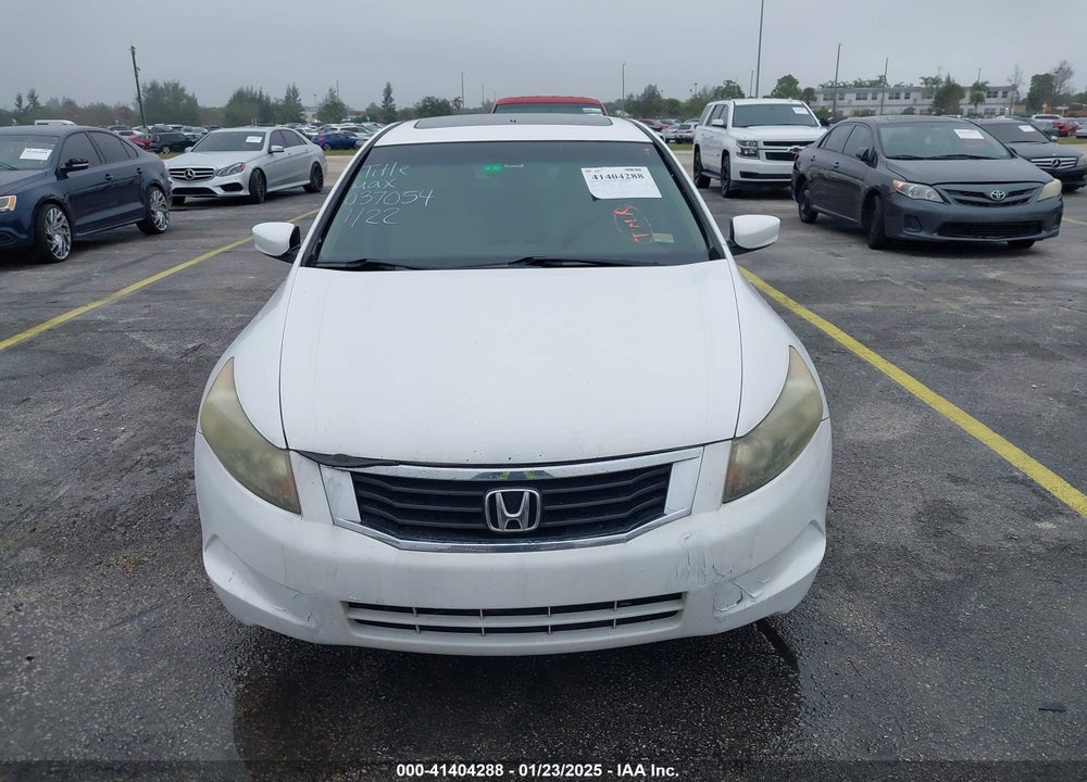 2010 HONDA ACCORD VIN: 1HGCP2F8XAA037054