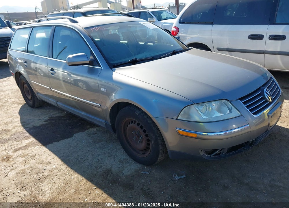 2003 VOLKSWAGEN PASSAT GL VIN: WVWND63B43E463339