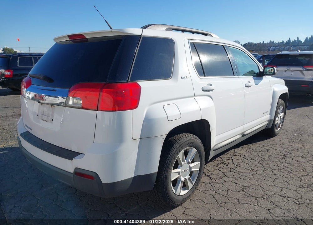 2010 GMC TERRAIN SLE-2 VIN: 2CTALDEW2A6381203