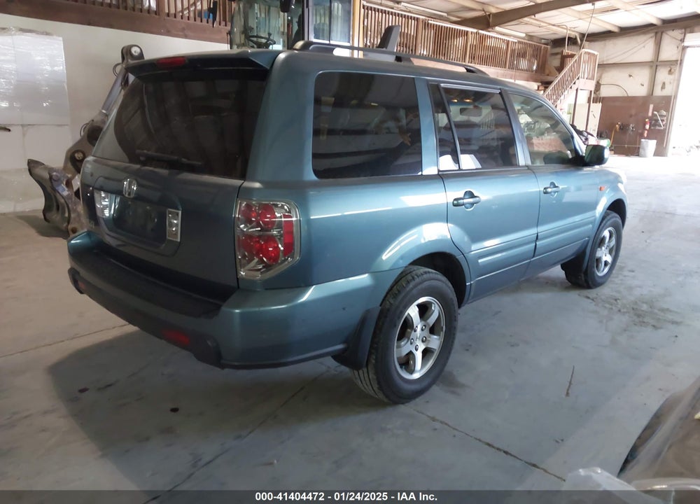 2007 HONDA PILOT EX-L VIN: 5FNYF28647B004098