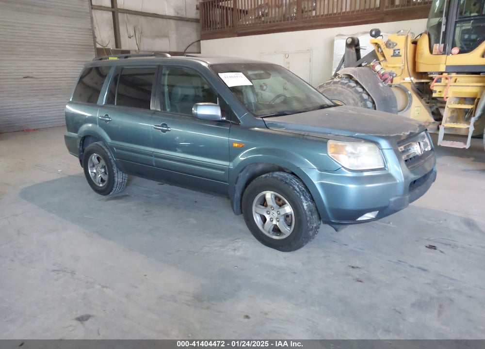 2007 HONDA PILOT EX-L VIN: 5FNYF28647B004098