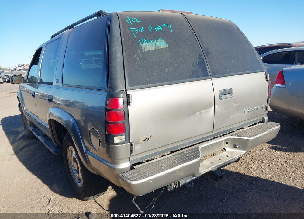 2000 CHEVROLET TAHOE Z71 VIN: 1GNEK13R3YR190102