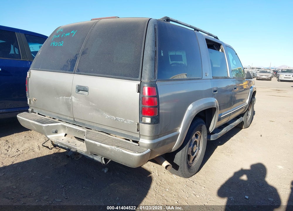 2000 CHEVROLET TAHOE Z71 VIN: 1GNEK13R3YR190102