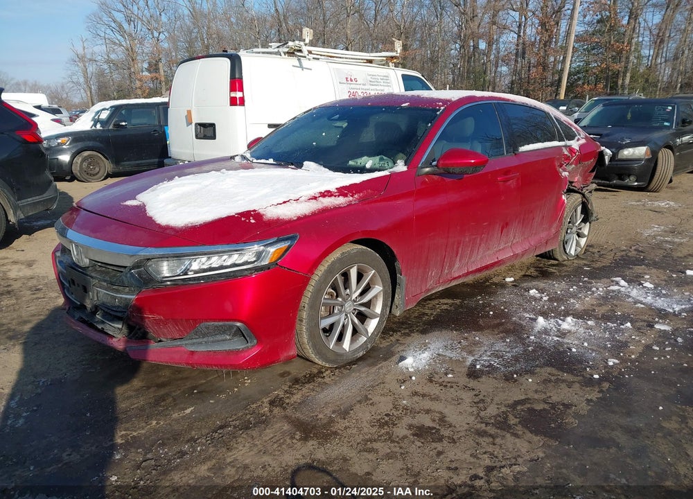 2021 HONDA ACCORD VIN: 1HGCV1F14MA051989