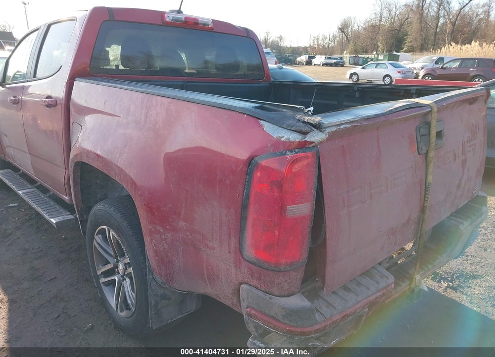 2021 CHEVROLET COLORADO VIN: 1GCGTBEN6M1217560