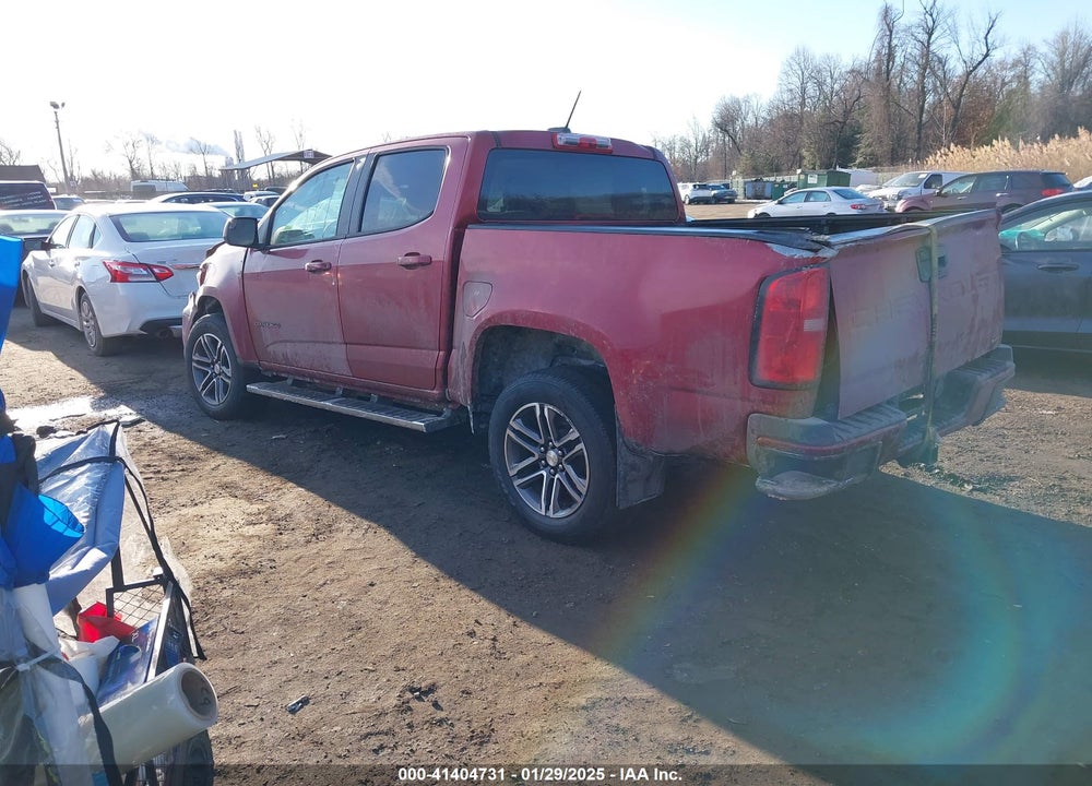 2021 CHEVROLET COLORADO VIN: 1GCGTBEN6M1217560
