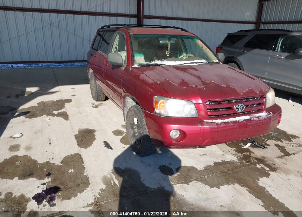2006 TOYOTA HIGHLANDER V6 VIN: JTEEP21A660155533
