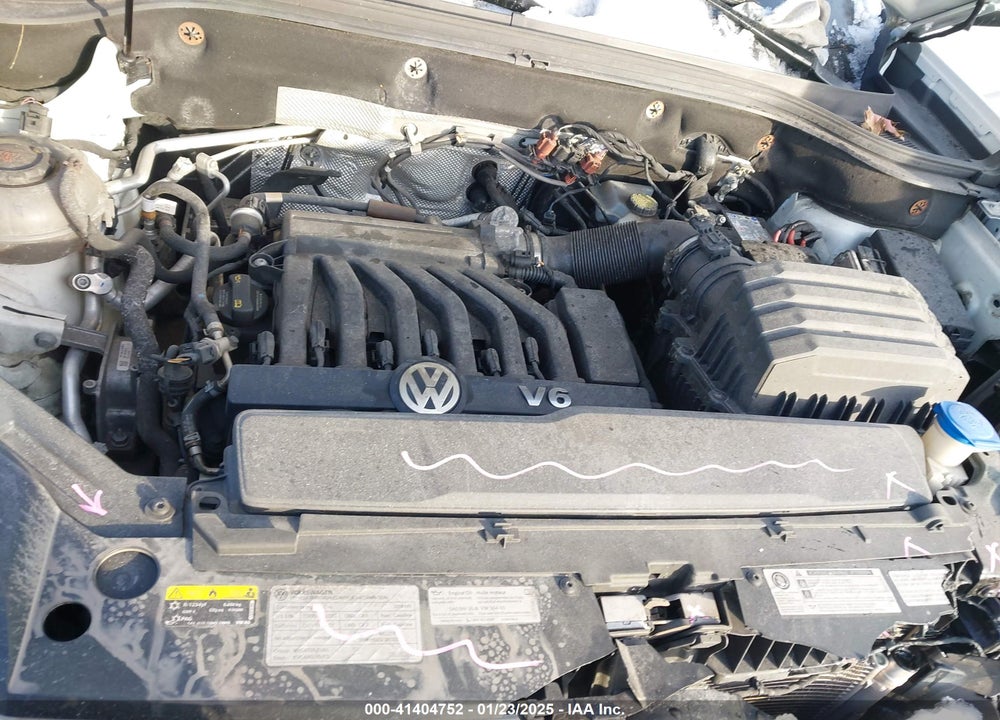 2019 VOLKSWAGEN ATLAS 3.6L V6 SE W/TECHNOLOGY VIN: 1V2UR2CA3KC519518