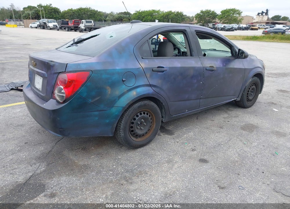 2015 CHEVROLET SONIC VIN: 1G1JA5SH4F4218454