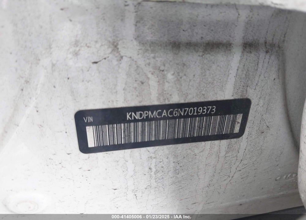 2022 KIA SPORTAGE LX VIN: KNDPMCAC6N7019373