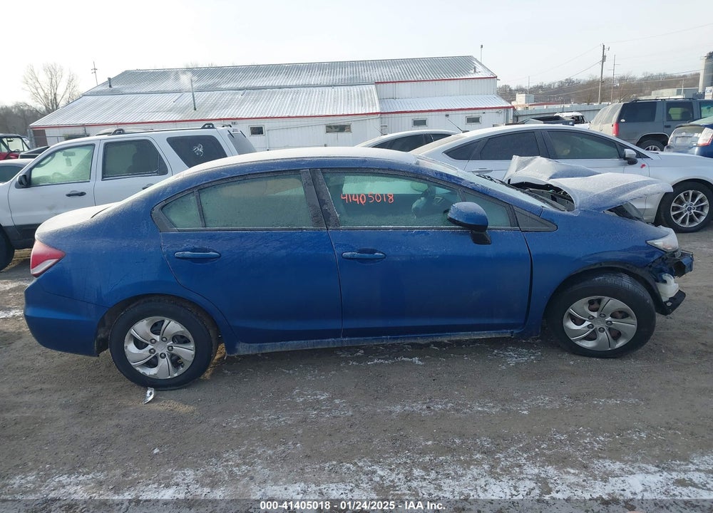 2013 HONDA CIVIC VIN: 2HGFB2F58DH578837