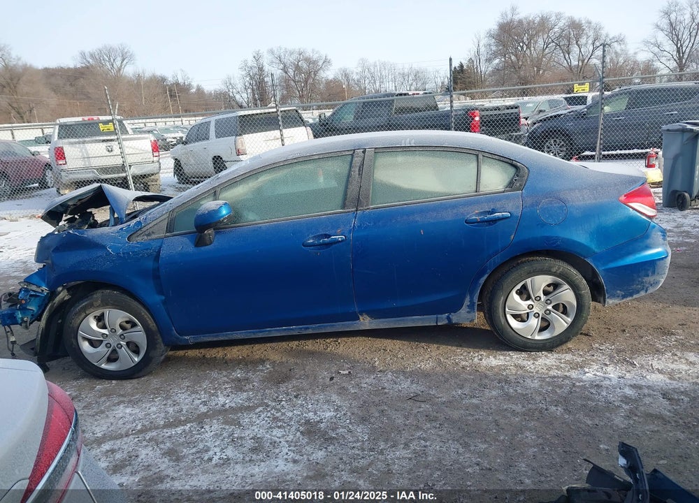 2013 HONDA CIVIC VIN: 2HGFB2F58DH578837