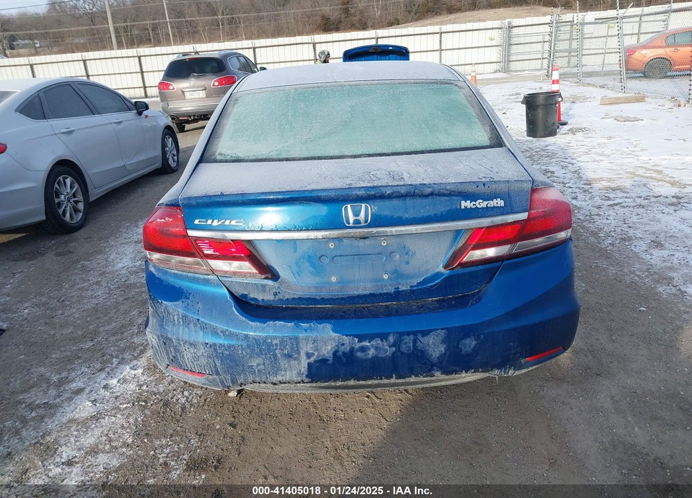2013 HONDA CIVIC VIN: 2HGFB2F58DH578837