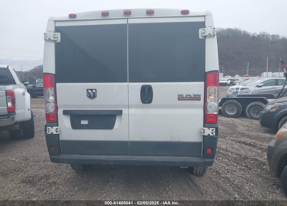 2017 RAM PROMASTER 1500 LOW ROOF 136 WB VIN: 3C6TRVAG5HE534357