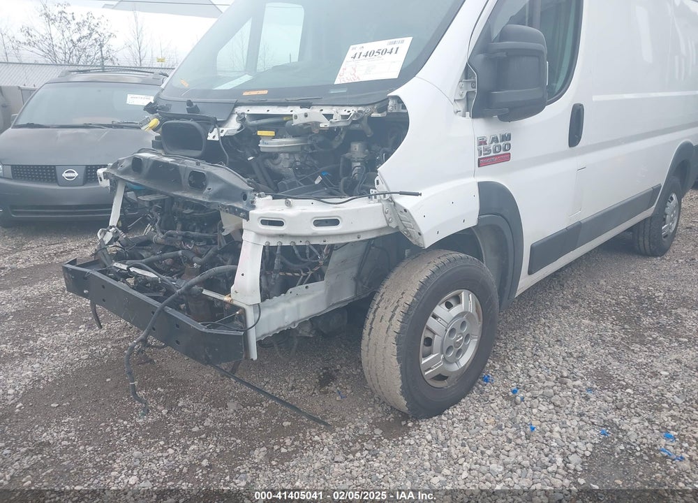 2017 RAM PROMASTER 1500 LOW ROOF 136 WB VIN: 3C6TRVAG5HE534357