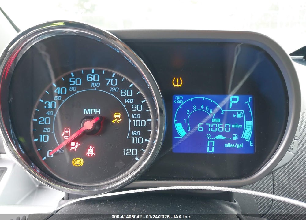 2013 CHEVROLET SPARK VIN: KL8CD6S92DC505535