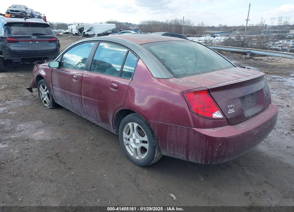 2003 SATURN ION VIN: 1G8AL52F13Z157072