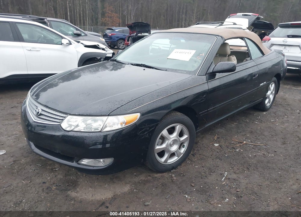 2002 TOYOTA CAMRY SOLARA SLE V6 VIN: 2T1FF22P22C543955
