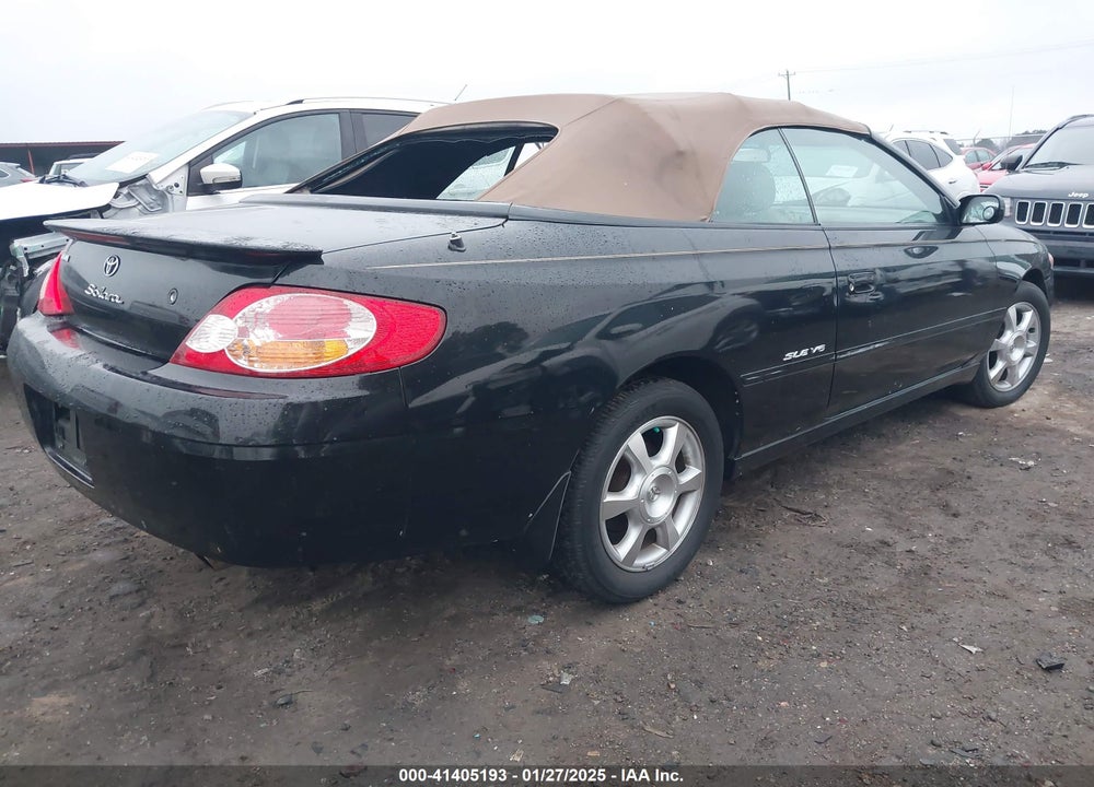 2002 TOYOTA CAMRY SOLARA SLE V6 VIN: 2T1FF22P22C543955