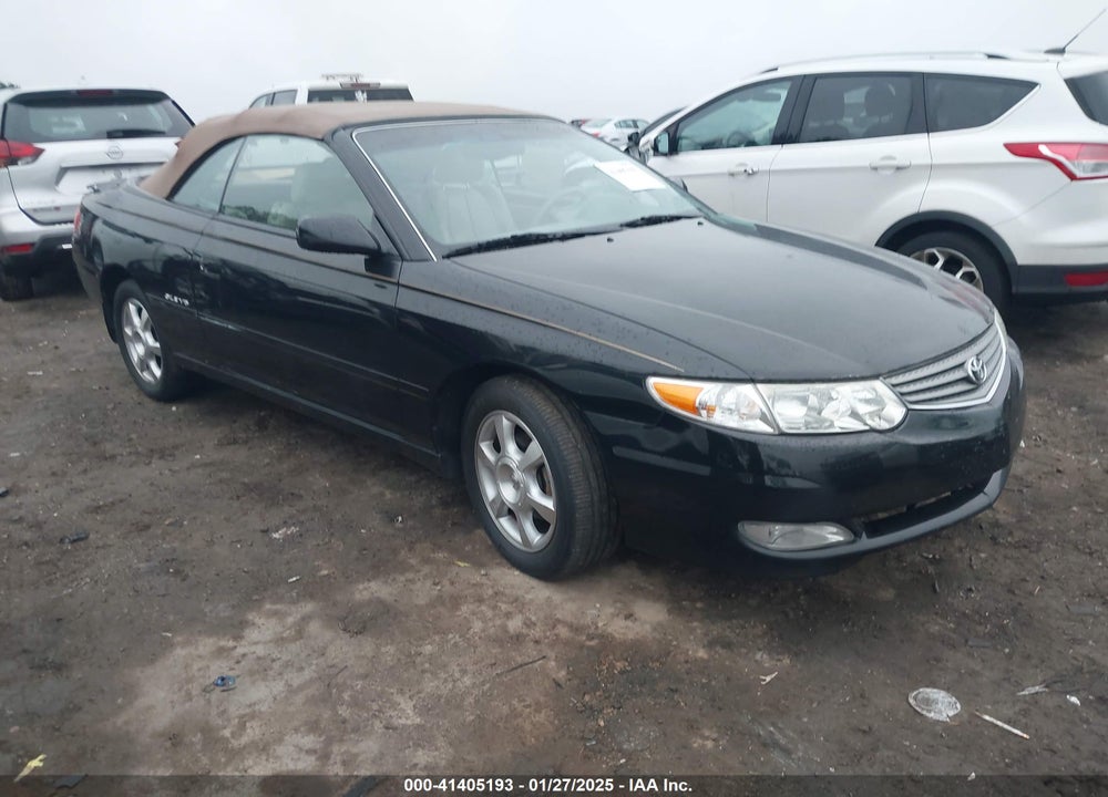 2002 TOYOTA CAMRY SOLARA SLE V6 VIN: 2T1FF22P22C543955