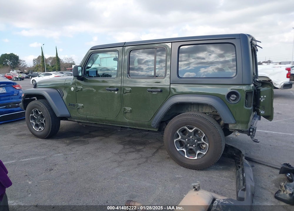 2021 JEEP WRANGLER UNLIMITED VIN: 1C4HJXDG0MW768712