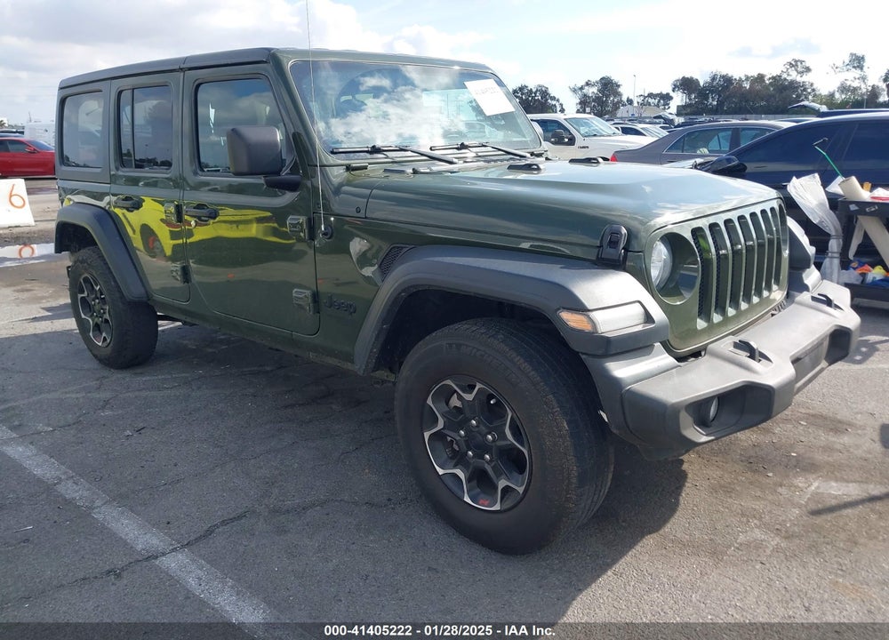 2021 JEEP WRANGLER UNLIMITED VIN: 1C4HJXDG0MW768712
