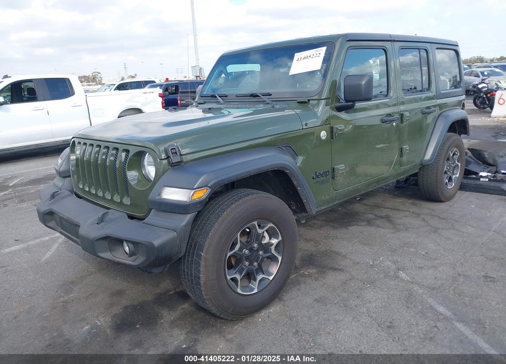 2021 JEEP WRANGLER UNLIMITED VIN: 1C4HJXDG0MW768712